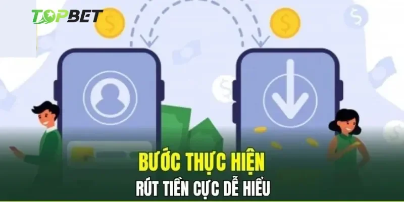 Các bước rút tiền Topbet chính xác và nhanh chóng